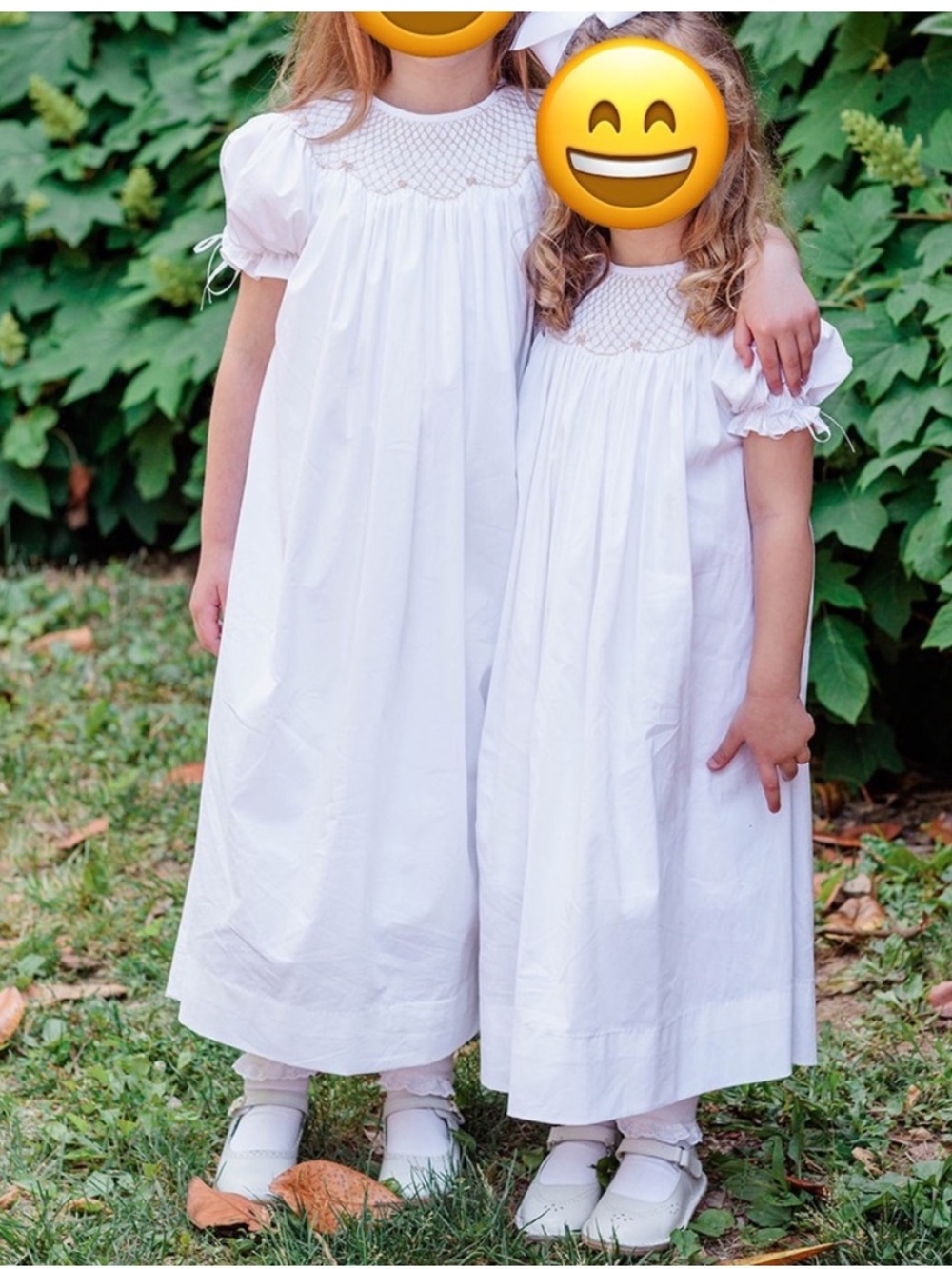 Pleats and Stitches Smocked Heirloom Dress 5T